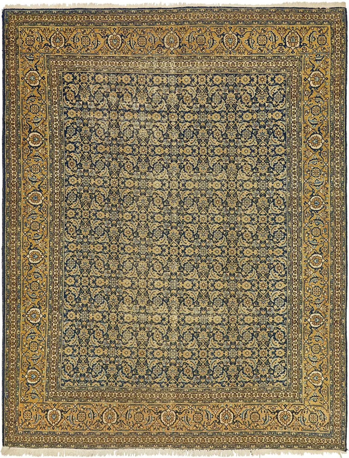 9' 4 x 12' Tabriz Persian Rug | Rugs.com