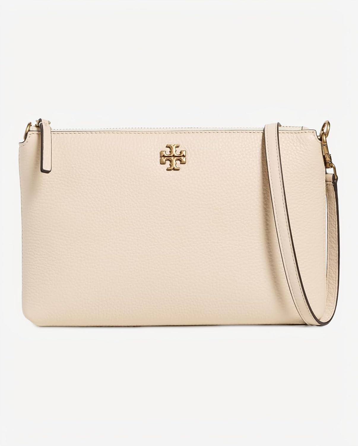 Tory Burch Women's Mercer Pebbled Wallet Crossbody | Amazon (US)