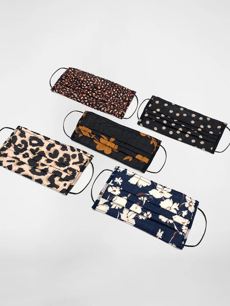 Autumn 5 Pack Fashion PPE Masks | Sanctuary Clothing