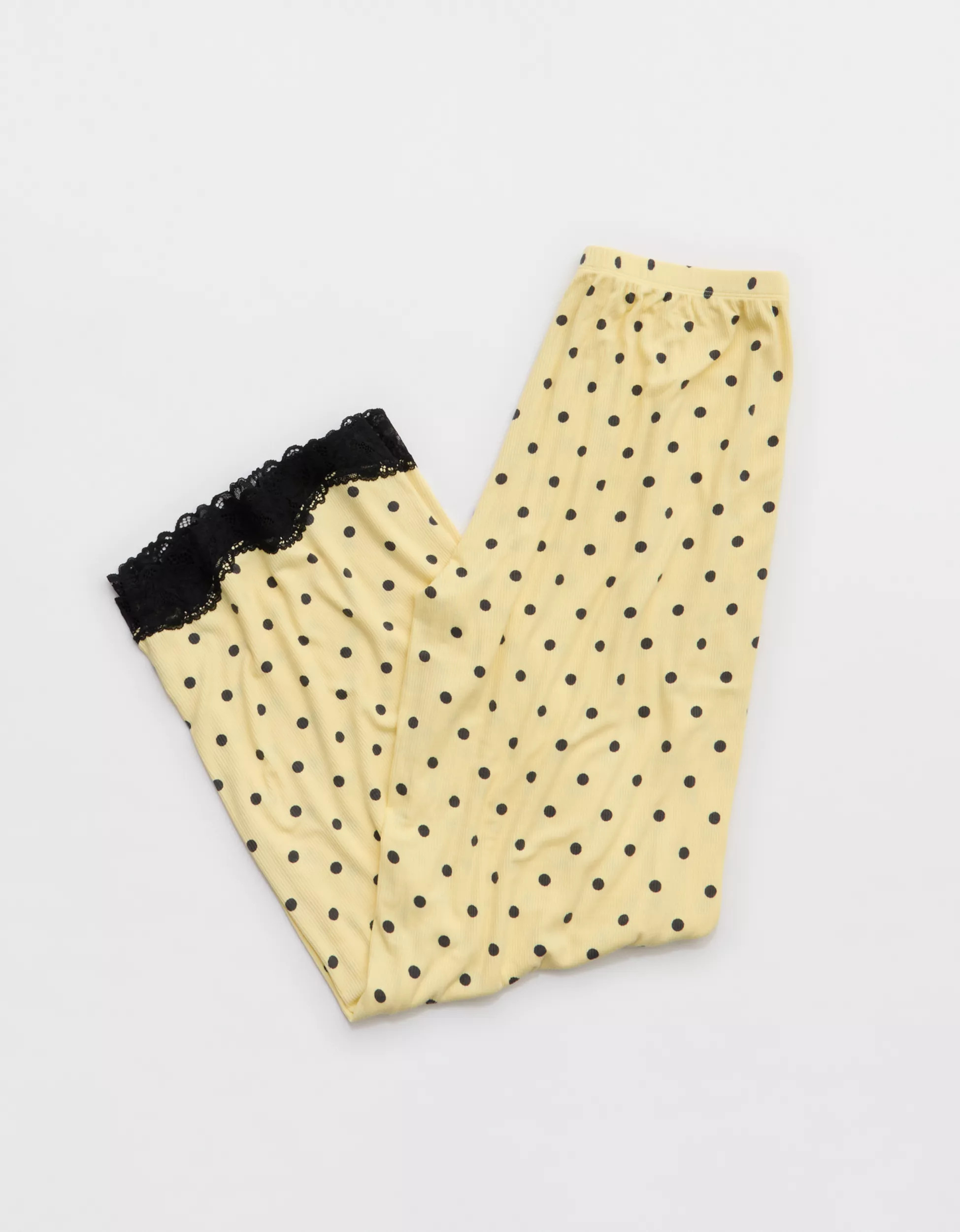 Aerie Real Soft® Rib Trouser PJ | Aerie