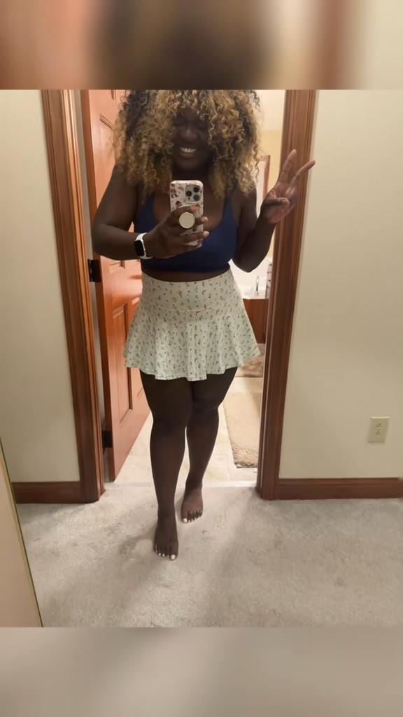 Popflex active makes activewear so cute and girly! 

I am wearing a large in the bra top and a medium on the skirts! 

#LTKStyleTip #LTKMidsize #LTKActive