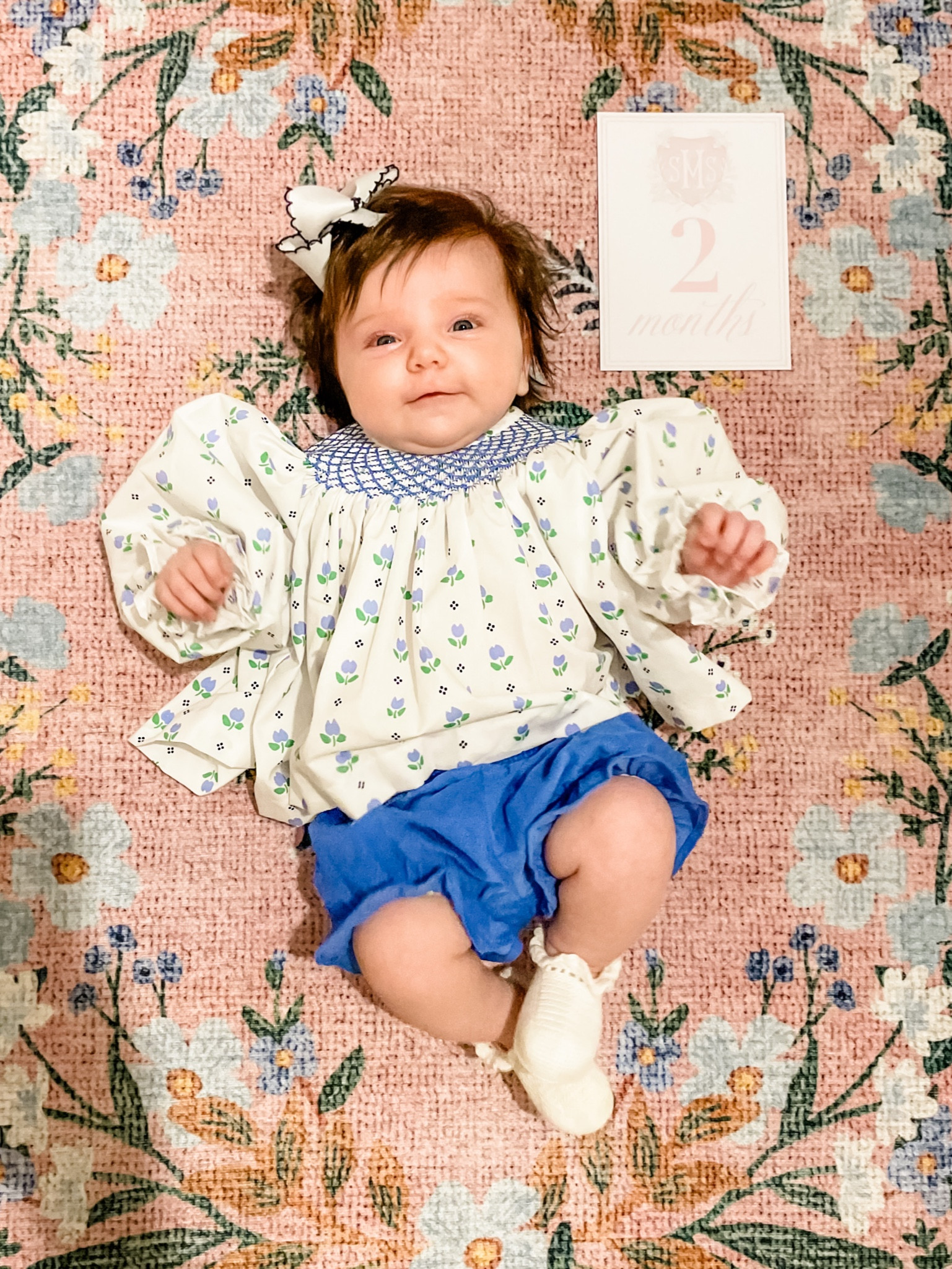 Beaufort Bonnet Company // baby girl outfit // baby girl milestone cards // smocked baby 

#LTKbaby #LTKkids #LTKfamily