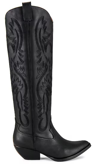 Calvera-2k Boots in Black Washed | Revolve Clothing (Global)