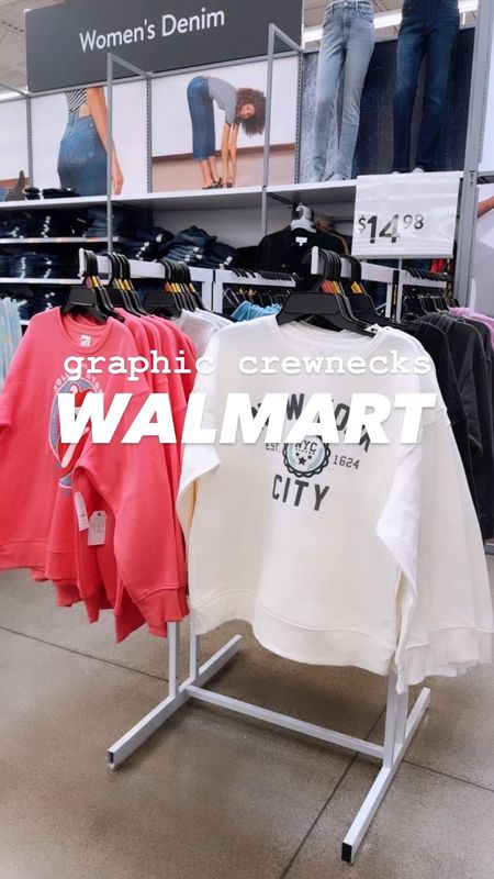 I look forward to these @walmart graphic crewnecks every year because they are sooooo good!!! I sized up to a medium for a roomy fit!!! The hardest part is trying to buy just one!!!
⬇️⬇️⬇️
Crewneck size medium
White denim size 6 (run small)
Jeans size 4
Flip flops TTS


#LTKfindsunder100 #LTKstyletip #LTKfindsunder50