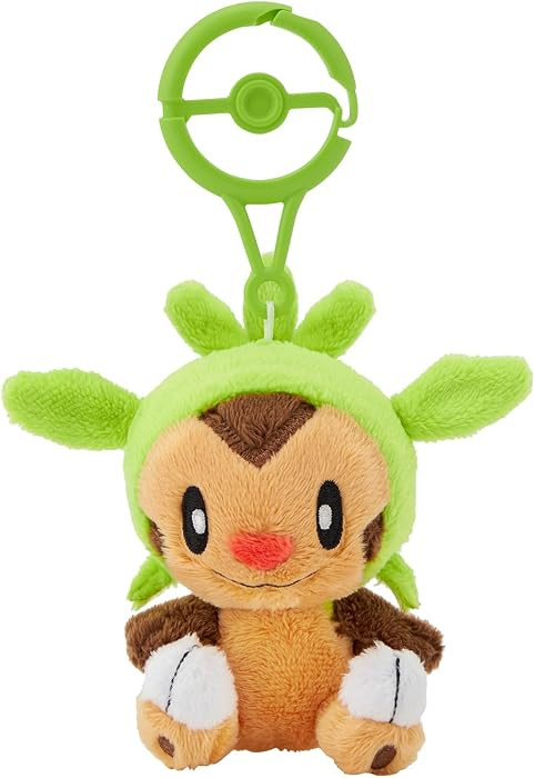 Pokemon Center Plush with Carabiner Chespin | Amazon (US)