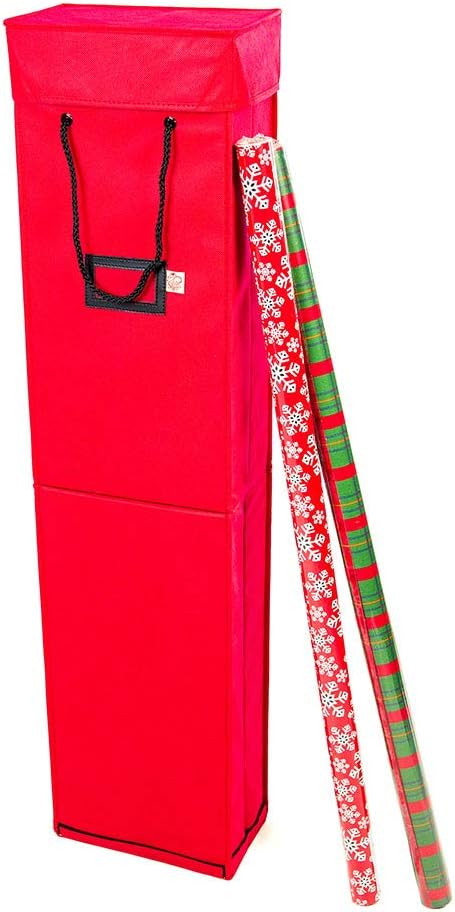 [Gift Wrapping Paper Storage Containers] - Holds 12 (40-Inch) Rolls | Stores Laying Down Underbed... | Amazon (US)