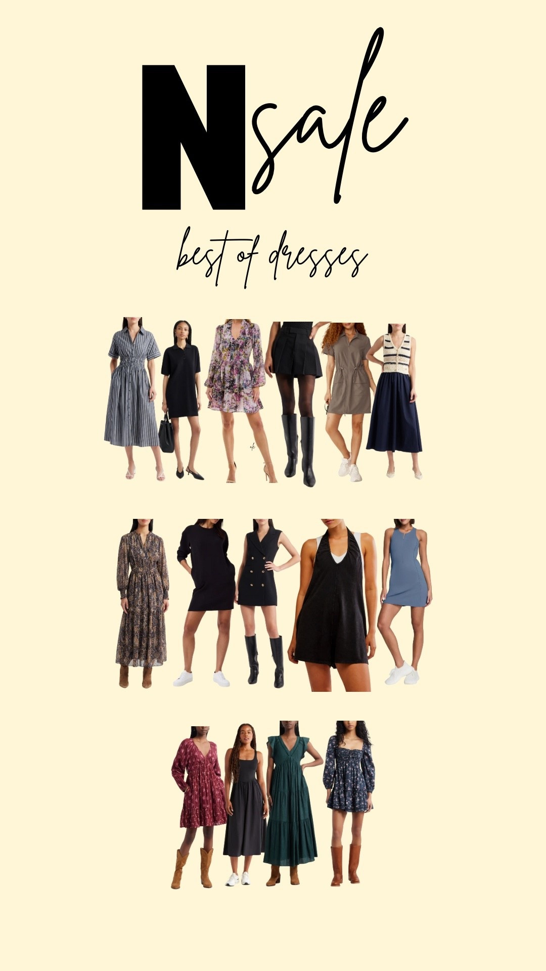 Nordstrom sale Dress picks! They have everything from daily wear, athletic, casual and everything in between. And the prices are so good

#nordstromsale #nsale #nsalefinds

#LTKSaleAlert #LTKMidsize #LTKFindsUnder100