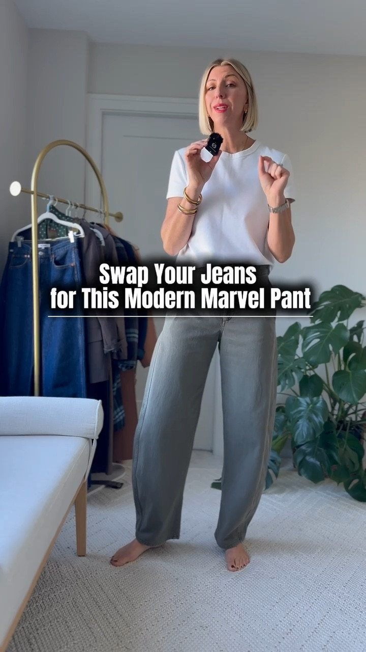 Swap your jeans for these modern twill pants! 
(From Gap) they fit true to size and come in tall and petite sizes asas well as as a few different colors👏🏻
I’m 5’10” wearing my tts 6 tall 

#LTKSeasonal #LTKOver40 #LTKStyleTip