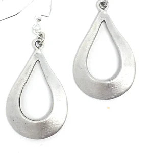 Sterling Silver Boho Earrings: Teardrop Dangle Earrings | Etsy (Global)