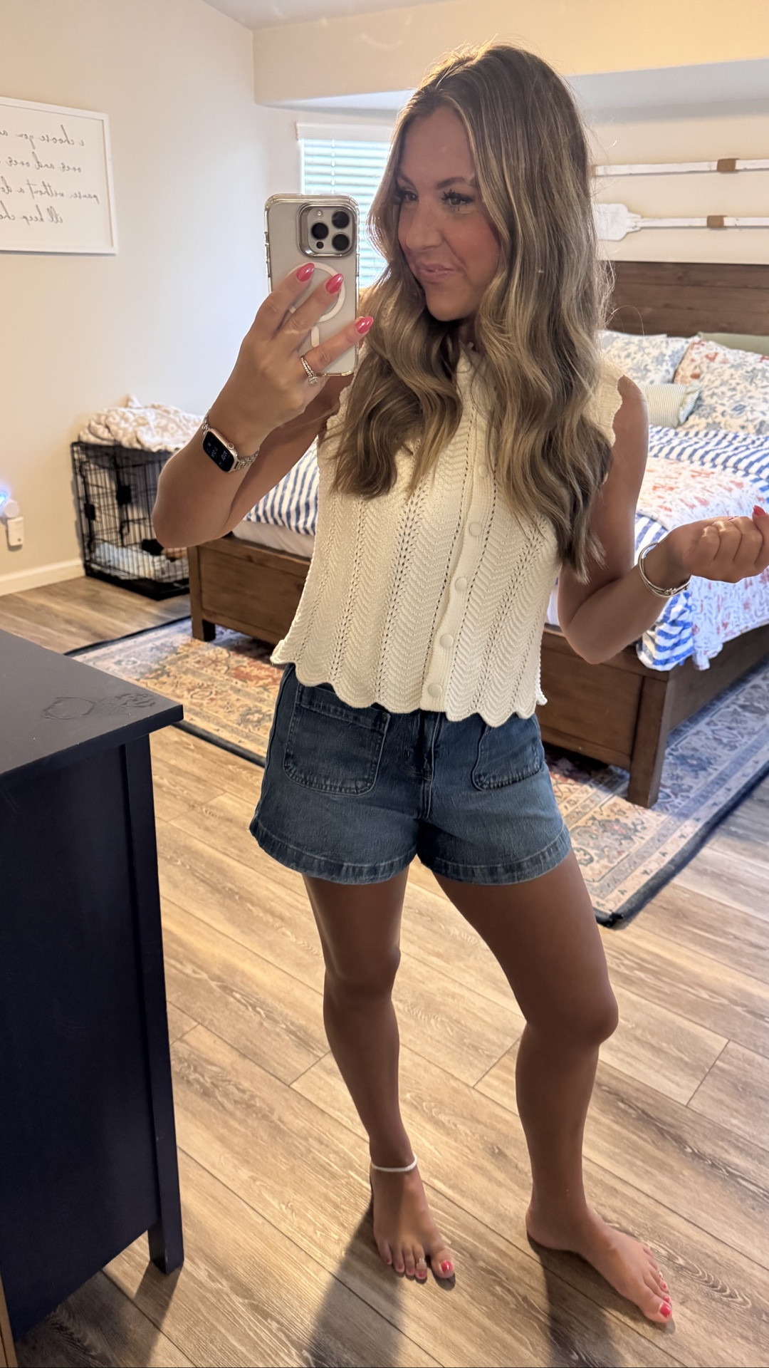 Love me a good Transitional piece into fall! Still hotter than hades out here but this one is breathable and cute! Shorts are last season free assembly from
Wally World but I’ll link the newest style they released! All sizes are in stock:)

#LTKdayinmylife #LTKgrwm #LTKootd
