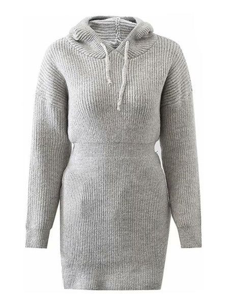 'Lainey' Hooded Sweater Dress (3 Colors) | Goodnight Macaroon