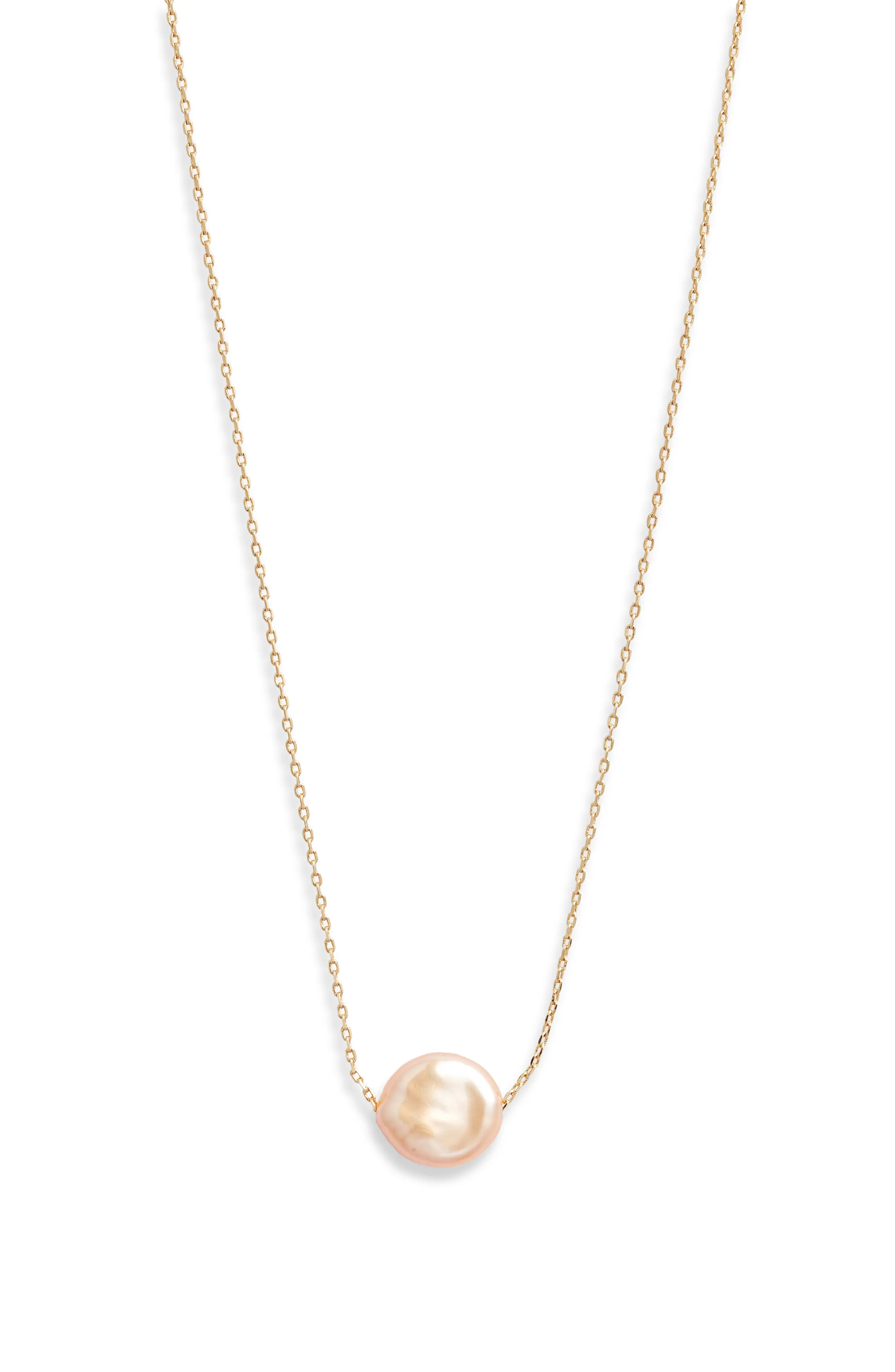 Demi Fine Baroque Pearl Pendant Necklace (Women) | Nordstrom | Nordstrom