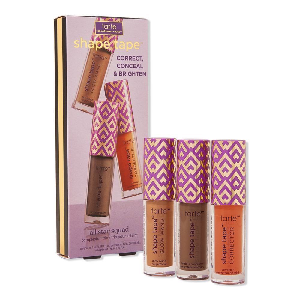 Tarte Shape Tape All Star Squad Complexion Trio - 57N rich / ablaze / orange | Ulta