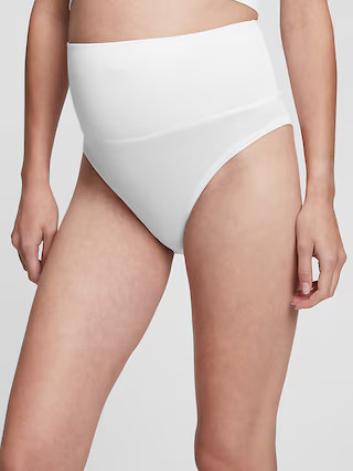 Maternity Post-Baby High Rise Stretch Bikini | Gap (US)