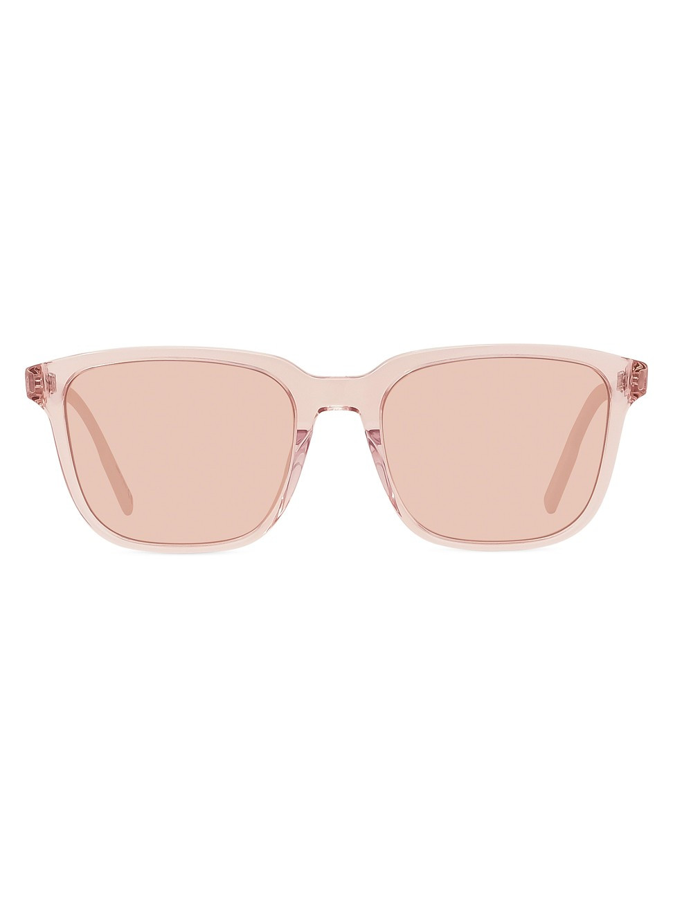 Dior Women's DiorTag 54MM Rectangular Sunglasses - Shiny Pink | Saks Fifth Avenue