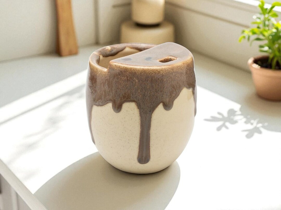 Handmade Ceramic Travel Mug – Thermal Coffee Tumbler – Hot & Cold Drink Cup – Stylish Reusa... | Etsy (US)