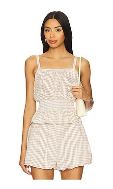BLANKNYC Gingham Top in Beach Club from Revolve.com | Revolve Clothing (Global)