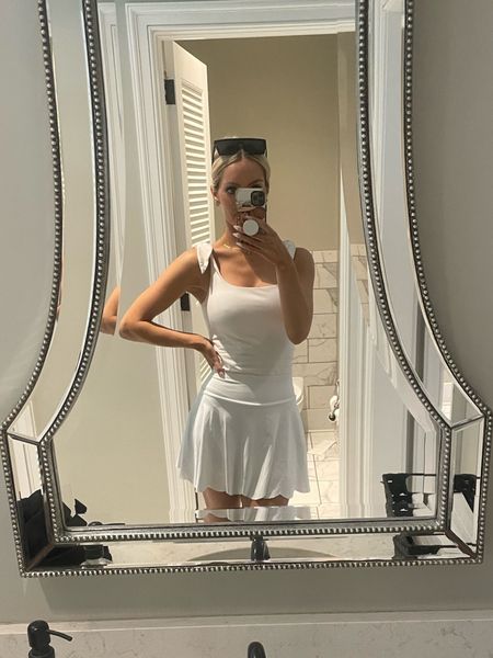 Athleisure fitness outfit! Follow @hollyjoannew for style and beauty! Happy you’re here! Xx

Tie bodysuit white
Berlook scallop skort white

Golf outfit | Tennis outfit | athletic attire | Athleisure | errand running casual outfit | summer outfit | fitness

#LTKstyletip #LTKfindsunder100 #LTKfitness

#LTKStyleTip #LTKFitness #LTKFindsUnder50