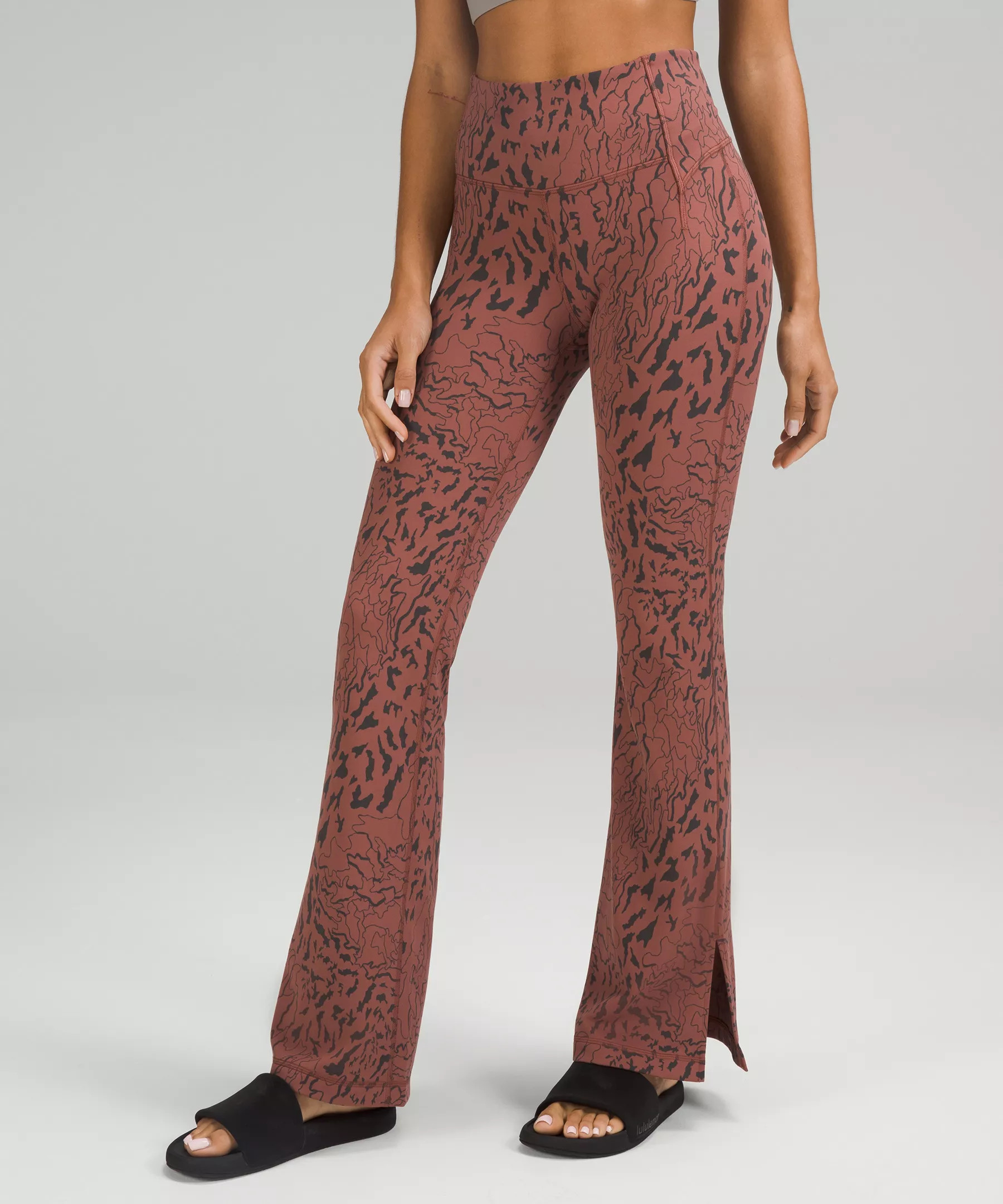 Groove Super-High-Rise Split-Hem Flared Pant Nulu Online Only | Lululemon (US)