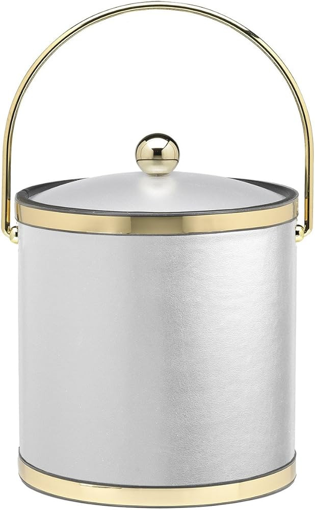 Kraftware Sophisticates, 3 Quart, White Ice Bucket | Amazon (US)