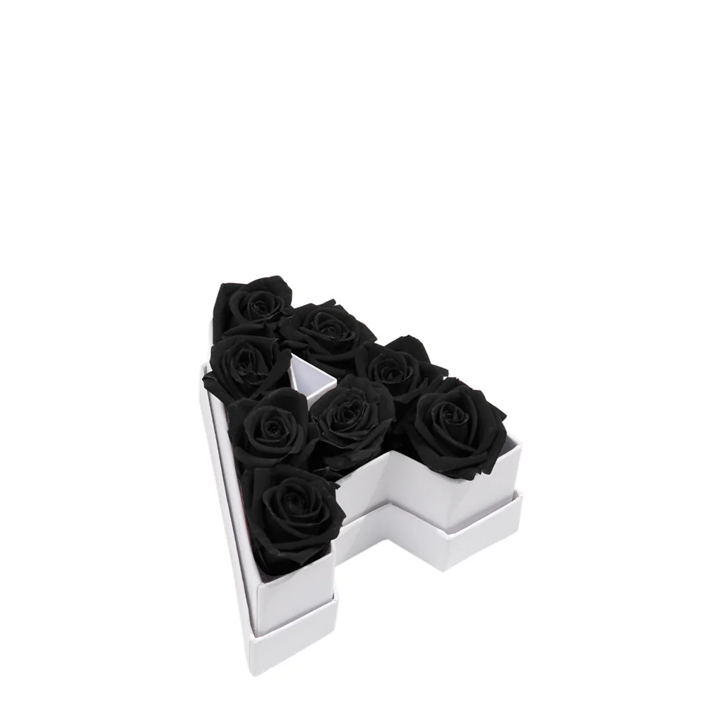 Le Mini Letter A Flowers Box Gift and Décor - Venus et Fleur | Venus ET Fleur