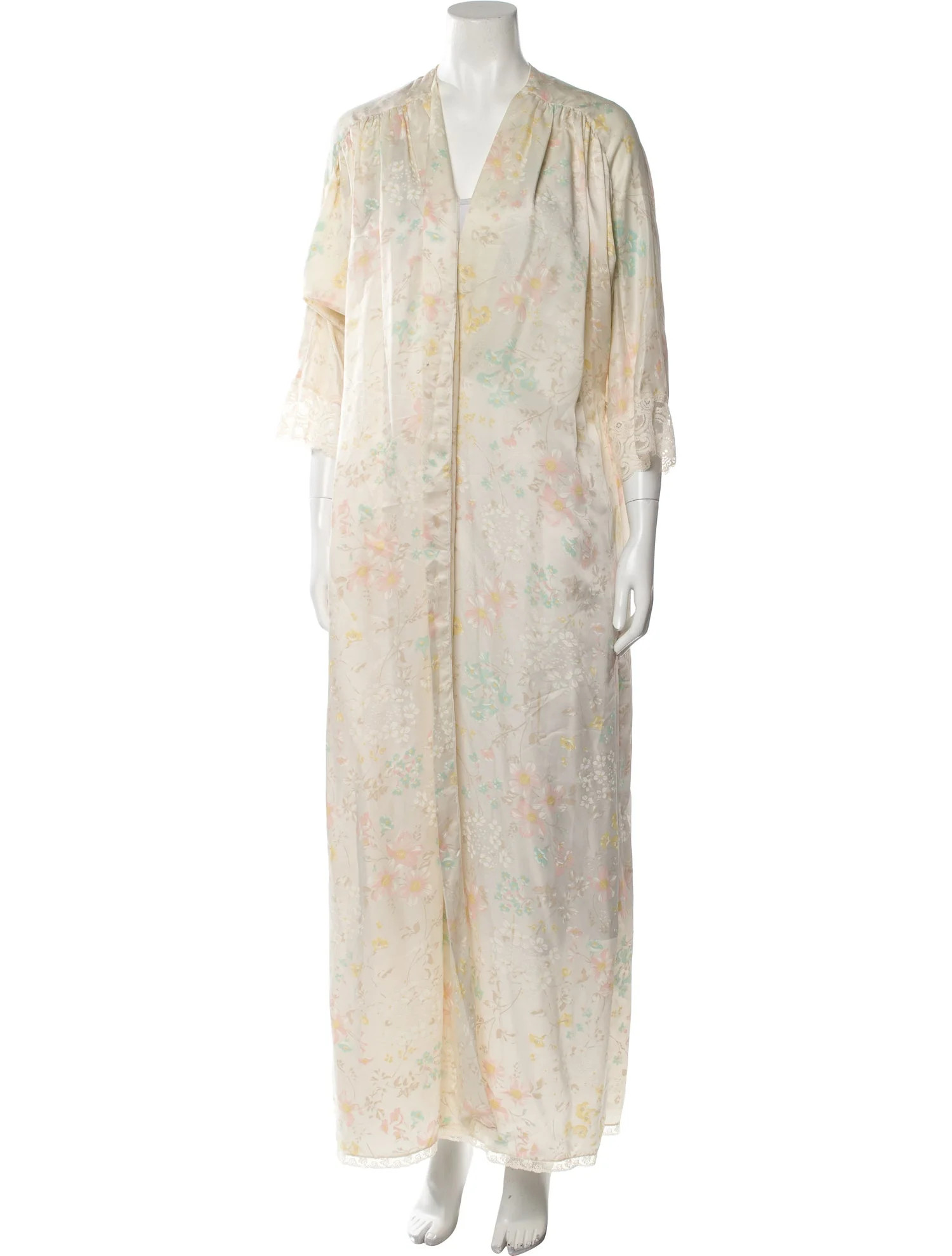 Vintage Floral Print Robe | The RealReal