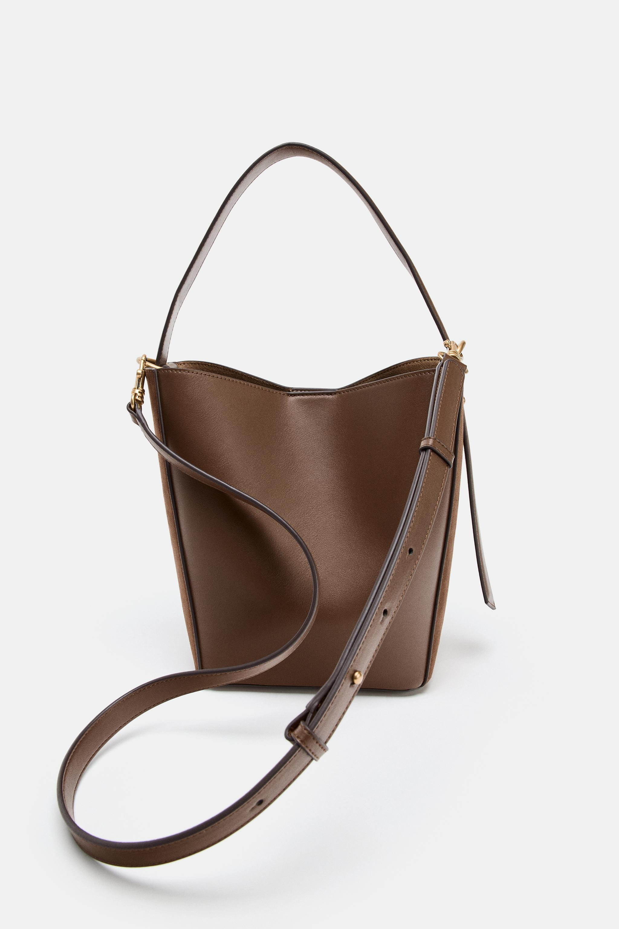COMBINATION BUCKET BAG | Zara US