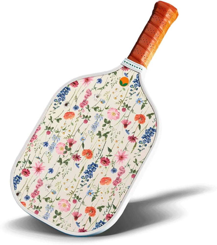 Tangerine Pickleball Paddle - Cool & Unique Designs - Lightweight with Honeycomb Core & Fiberglas... | Amazon (US)