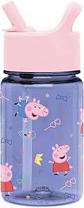 Simple Modern Peppa Pig Kids Water Bottle Plastic BPA-Free Tritan Cup with Leak Proof Straw Lid |... | Amazon (US)