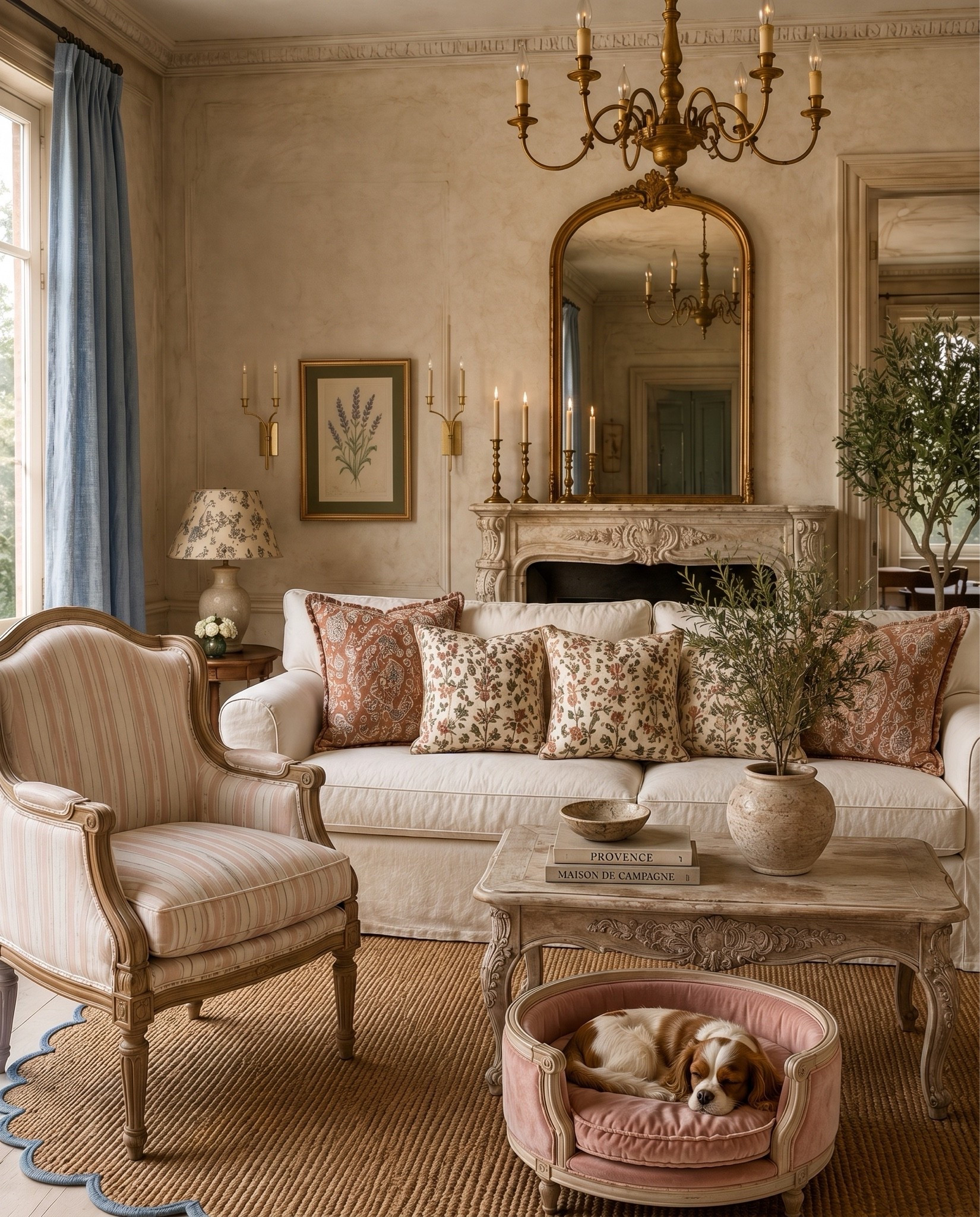 Still in Sardinia, with more island diaries to come — but one request from the Amazon edit kept coming back: a French interior. For the shift into September, I chose Provence.

French country, in its Provençal register, holds the balance I return to: sun-faded materials, natural texture, the discipline of classical French lines, and a sense of age carried lightly.

Limewashed walls and limestone, linen and worn oak, botanical textiles, terracotta, the occasional note of faded blue — rustic enough for a country house, yet composed with the proportion and restraint of French design.

Rustic, never crude. Elegant, never formal.

Here, accessible Amazon objects sit within a far more considered architectural setting — because the objects are only the beginning. The atmosphere is made by everything around them.

🛒 Shop the French Country Edit — tap to shop each piece.

*For a full French country interior, a Design Review is where we begin — details on my website.*

—

Which edit would you like me to compose next? Tell me in the comments.

#LTKTravel #LTKSeasonal #LTKHome