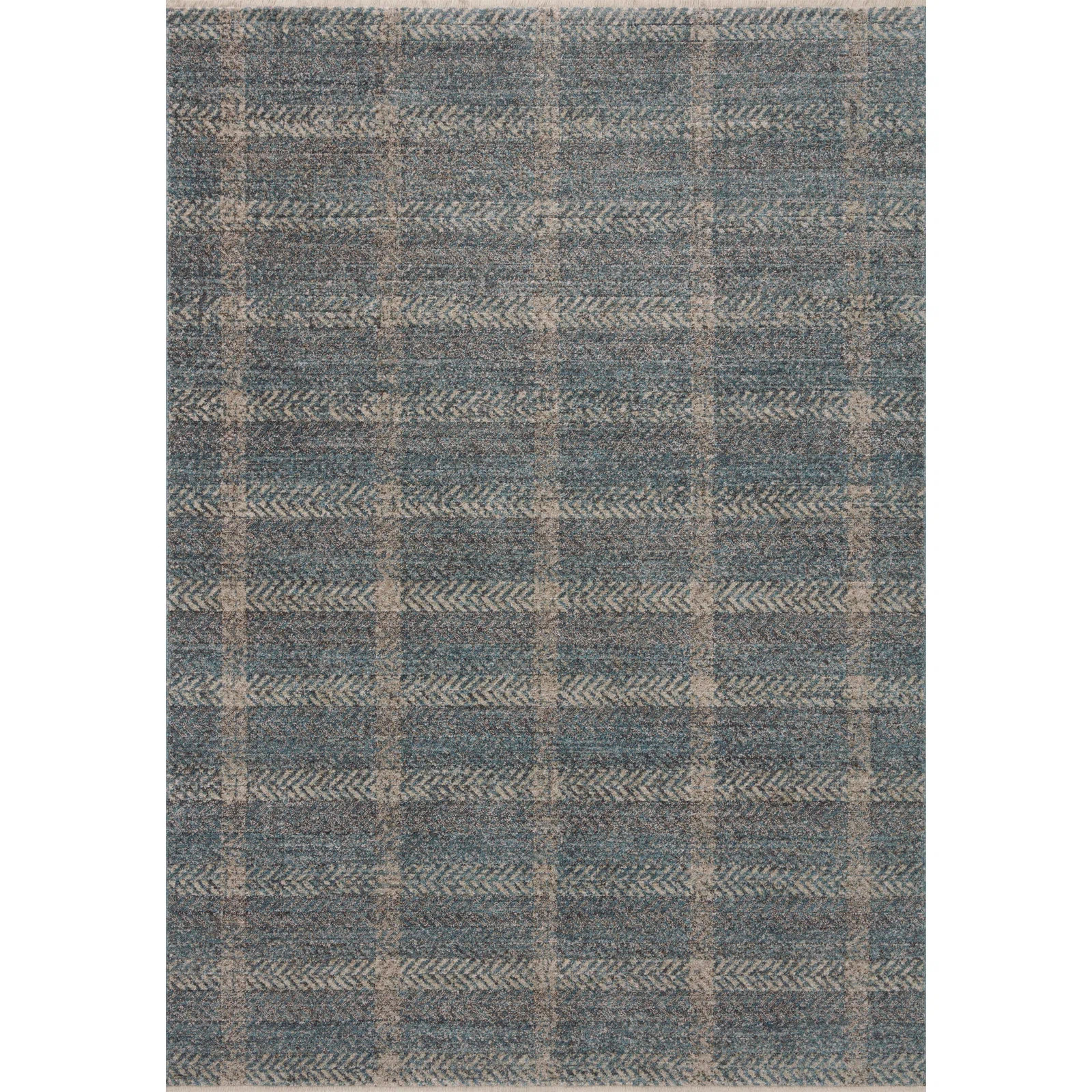 Angela Rose x Loloi Ember Blue / Beige Area Rug | Wayfair North America