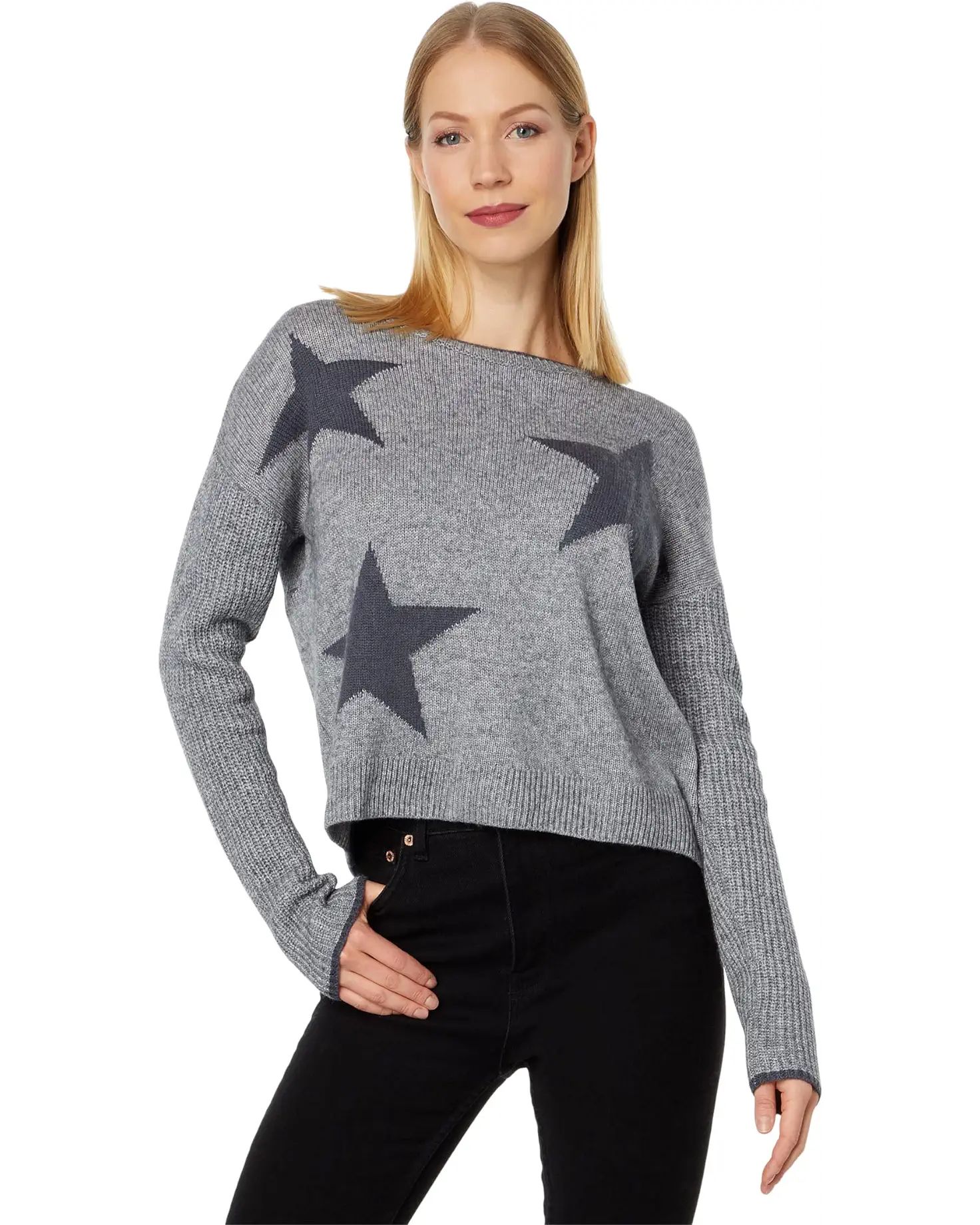 Splendid Francis Star Sweater | Zappos