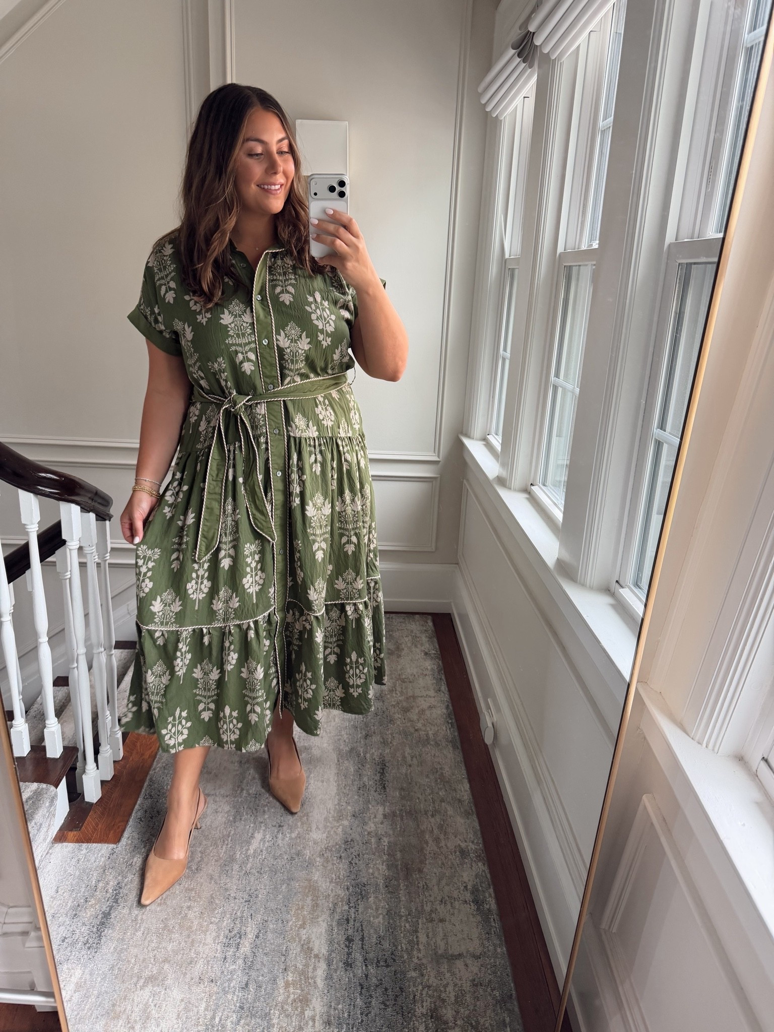 Work dress - work outfit - teacher outfit - family photo outfit - family photo dress - baby shower dress - wedding shower dress // wearing size XL (runs generous). Use CARALYN15 on your first order at Spanx.

#LTKootd #LTKSeasonal #LTKPlusSize