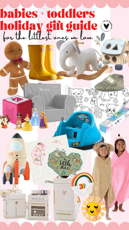 babies + toddlers gift guide for the littles ones we love 

#LTKHoliday #LTKGiftGuide #LTKbaby
