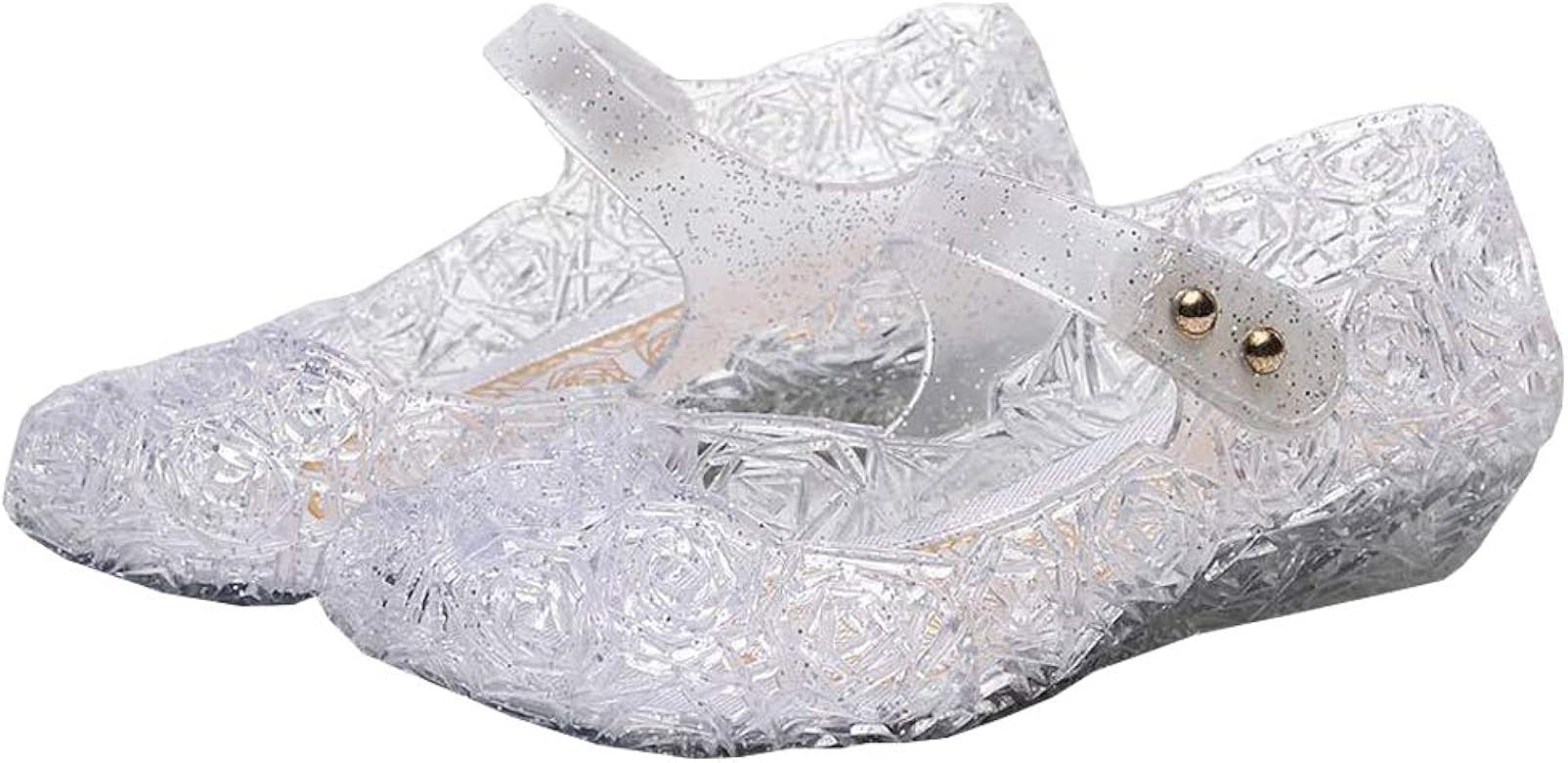 Vokamara Princess Girls Sandals Jelly Mary Jane Dance Party Cosplay Shoes for Kids Toddler | Amazon (US)