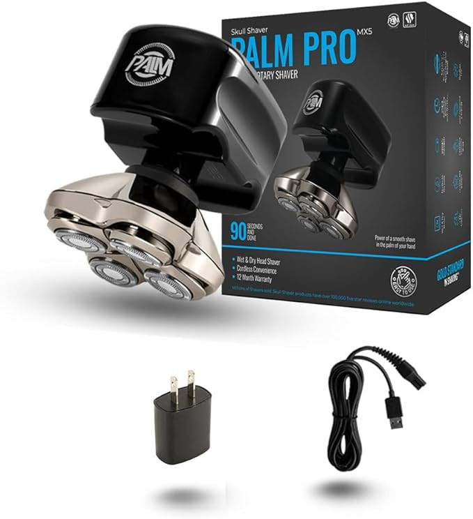 Skull Shaver - Palm MX5 Head and face Shaver - Smooth Shave | Amazon (US)