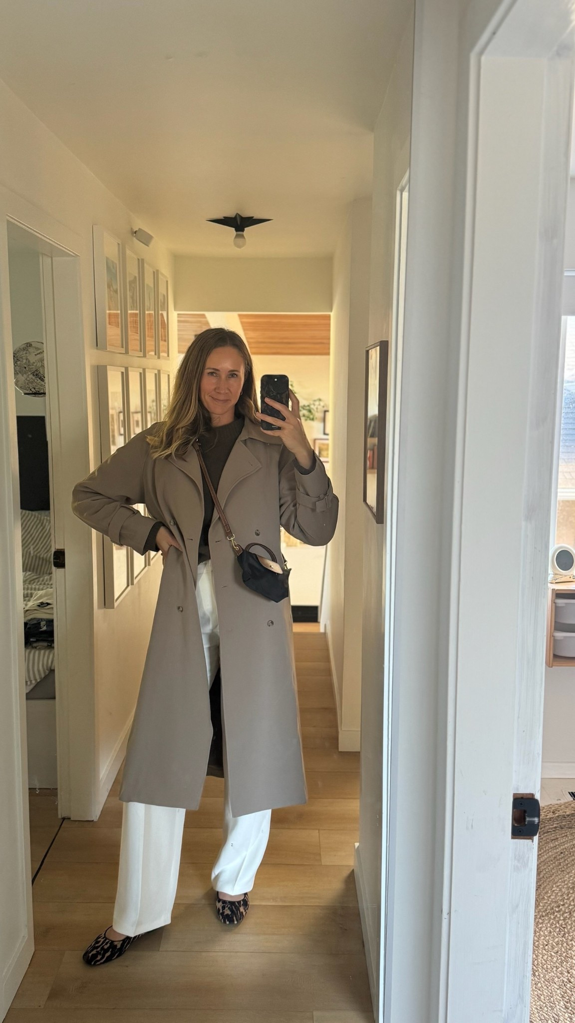 Off to work! I am loving this new trench coat! 

#LTKStyleTip #LTKShoeCrush #LTKWorkwear