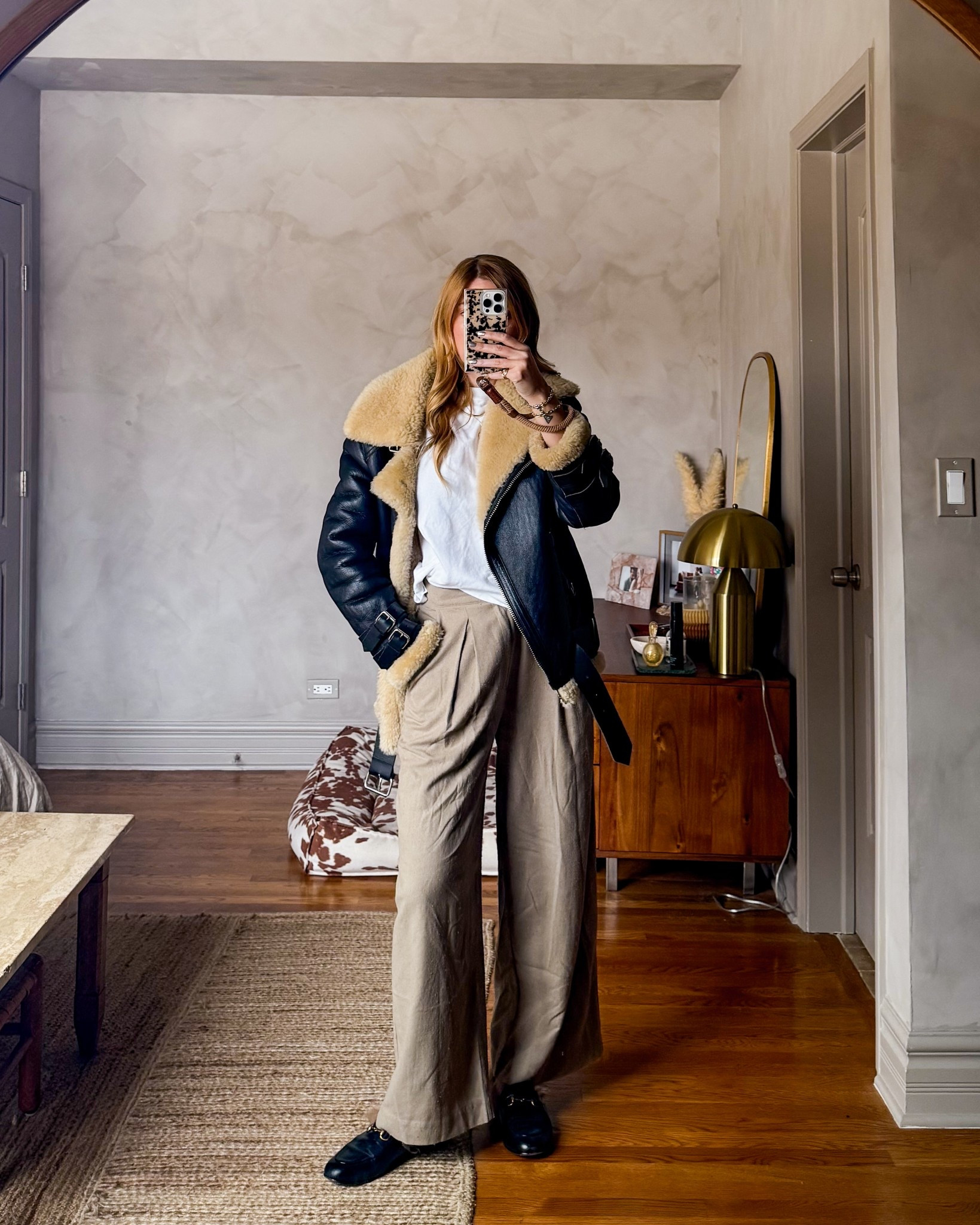 Loafers second hang Gucci, jacket second hand Acne Studios