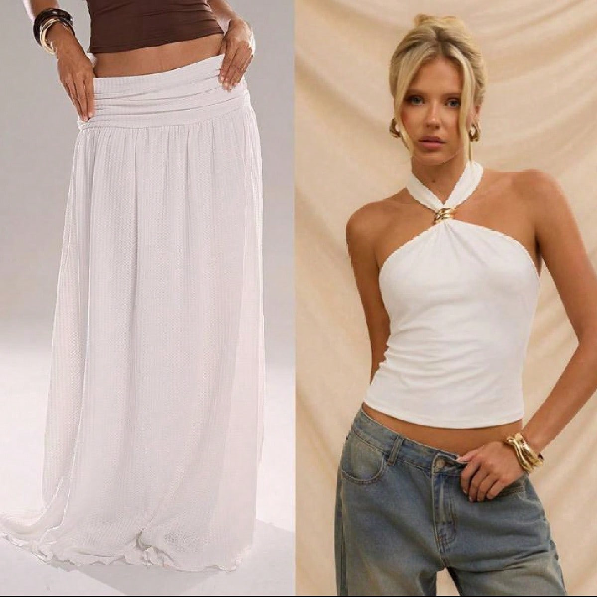 Avantive Fall/Autumn/Winter/Back To School/Country Concert/Concert/Going Out/Birthday/Halloween Costumes/Casual/Y2k/2000s/Y2k Y2k/90S/Sexy/Western Wear Women/Boho/Country/Club/Office /Cocktail/Vintage/Bodycon/Rave Festival/Funny/Classy/Old Money/Streetwear/Vacation/Country Concert/Work /Modest/Spring Break/Bachelorette/Concert/Basic/Graduation/Halloween White Top | SHEIN