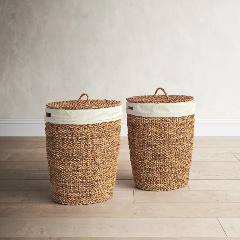 Prosser Wicker Laundry Set (Set of 2) | Wayfair North America
