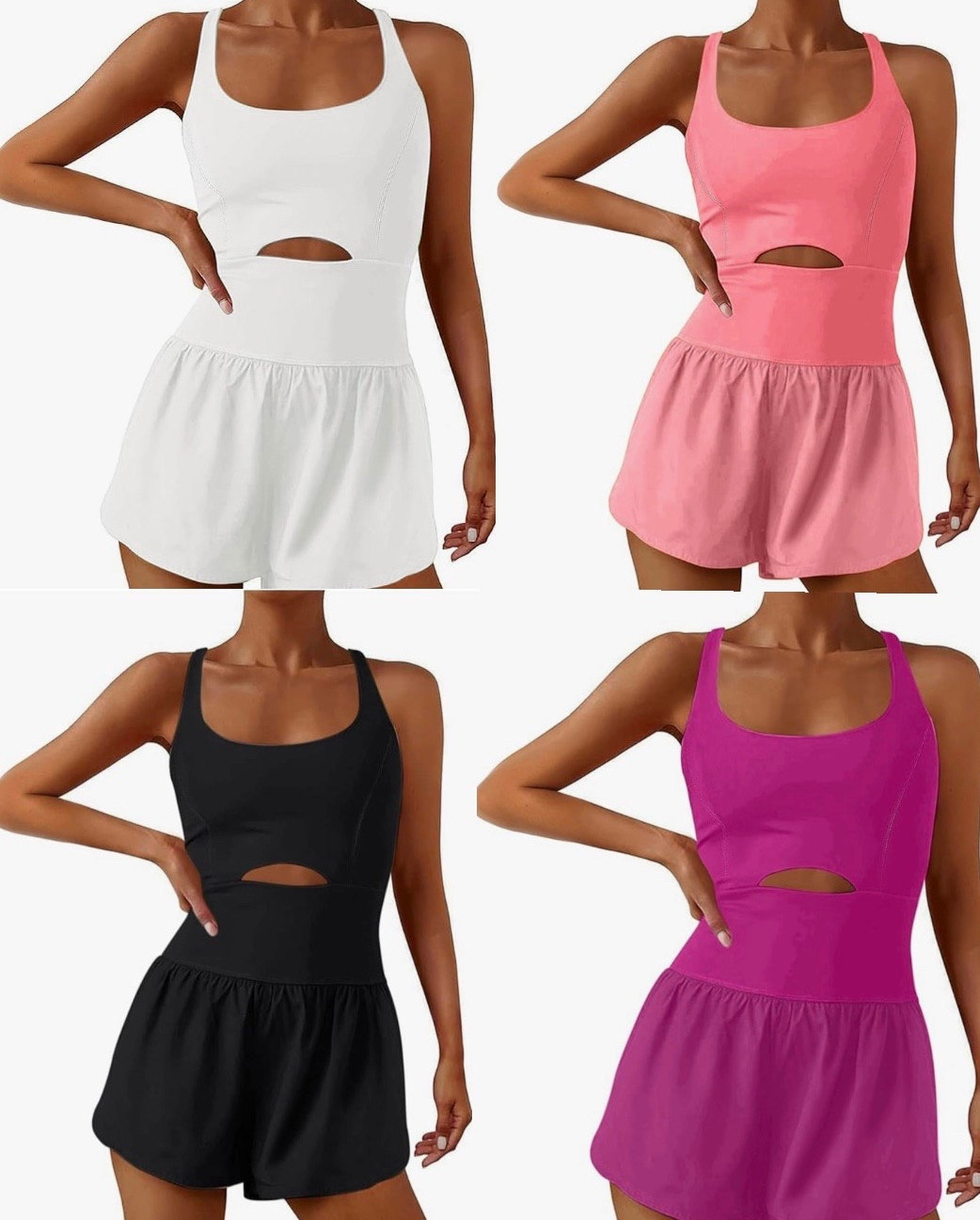 workout 🏋️‍♀️ rompers on sale 50% off only $16.xx !! Use promo code ZIKP2P2W in at checkout 🛒 

#LTKSpringSale #LTKActive #LTKSaleAlert