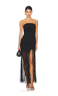 Bec + Bridge Wilder Fringe Dress in Black from Revolve.com | Revolve Clothing (Global)