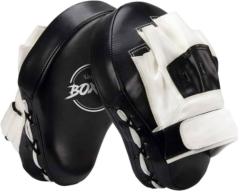 Valleycomfy Boxing Curved Focus Punching Mitts- Leatherette Training Hand Pads | Amazon (US)