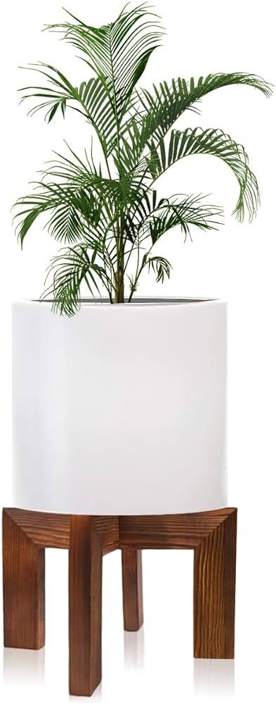 Wood Plant Stand Indoor/Outdoor for Plants, Large Size Planter Stand Holder,Sturdy and Stable Flo... | Amazon (US)