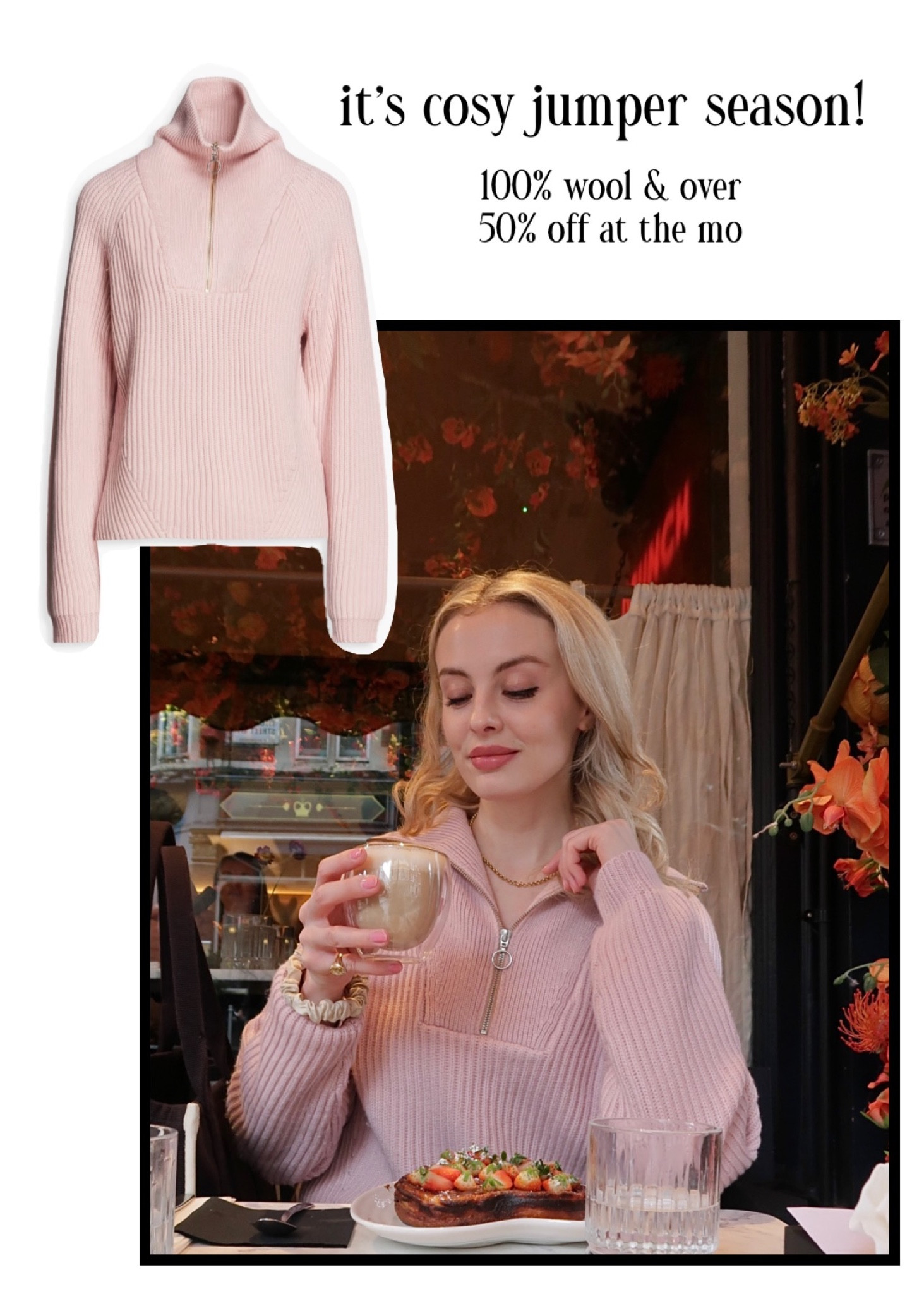 i’ve been going through my wardrobe and replacing my lower quality knitwear with higher quality bits and this is one of my favourite new jumpers! i bought it from the outnet (which is where the link will take you) & i wear a size m for a slightly oversized fit (i’m usually an s). 100% wool and nicely constructed ☺️ 

#LTKCyberWeek #LTKeurope #LTKsalealert