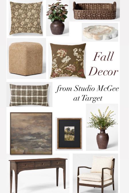 NEW at Target! Fall decor from Studio McGee just launched! Love the dark tones and moody vibe🤌🏻🤎

#LTKFindsUnder50 #LTKFindsUnder100 #LTKHome