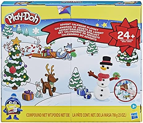 Play-Doh Advent Calendar Toy for Kids 3 Years and Up with Over 24 Surprise Accessories, Playmats,... | Amazon (US)