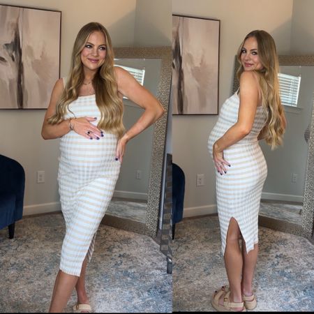 Bump friendly summer fashion
Dress
Stripe
Amazon 
Affordable
Maternity 
Cute 
Casual 
Sandal
Pregnant 
Outfit 

#LTKFindsUnder50 #LTKBump #LTKStyleTip