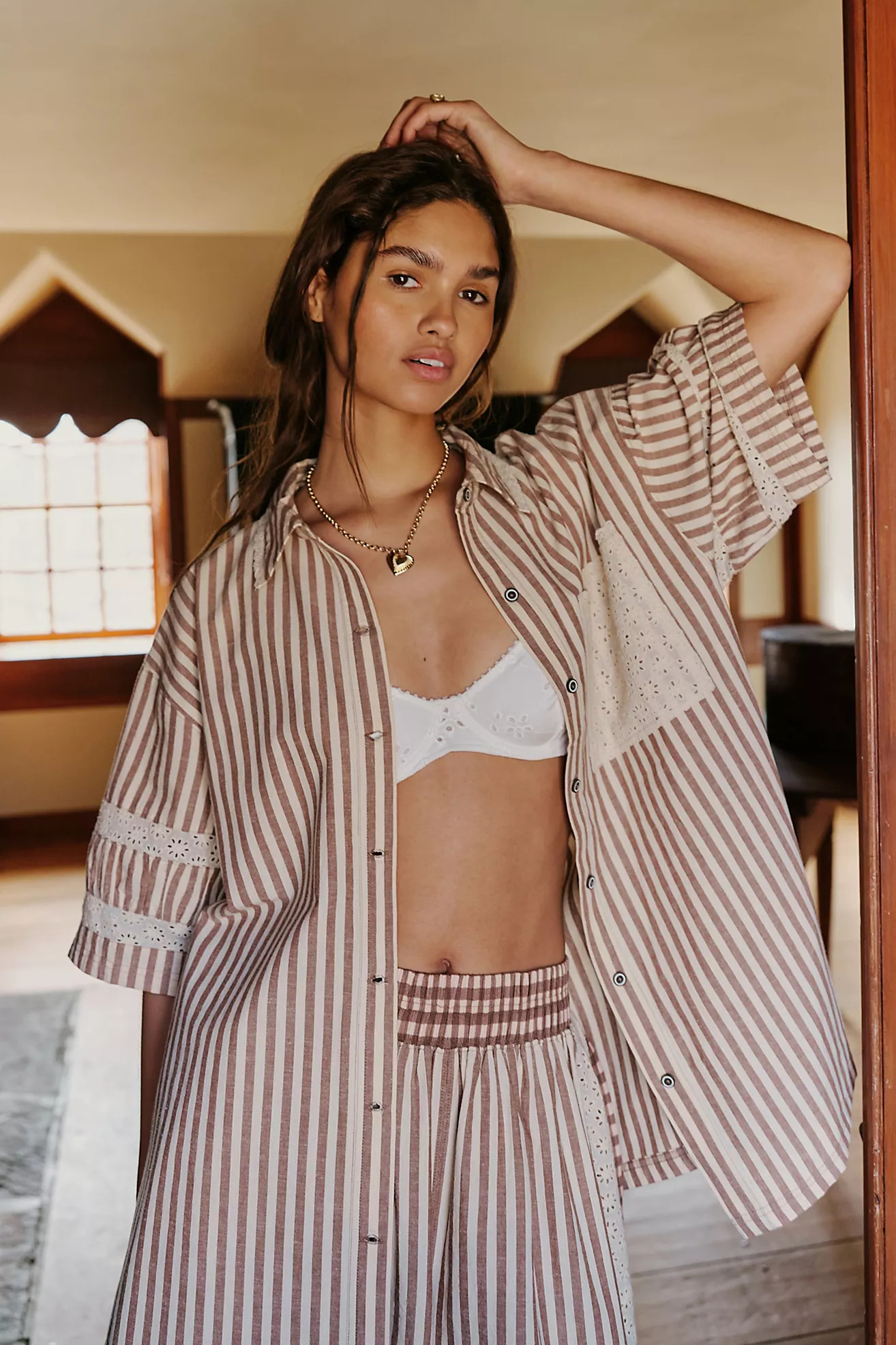 Clear Skies Lounge Shirt | Free People (Global - UK&FR Excluded)