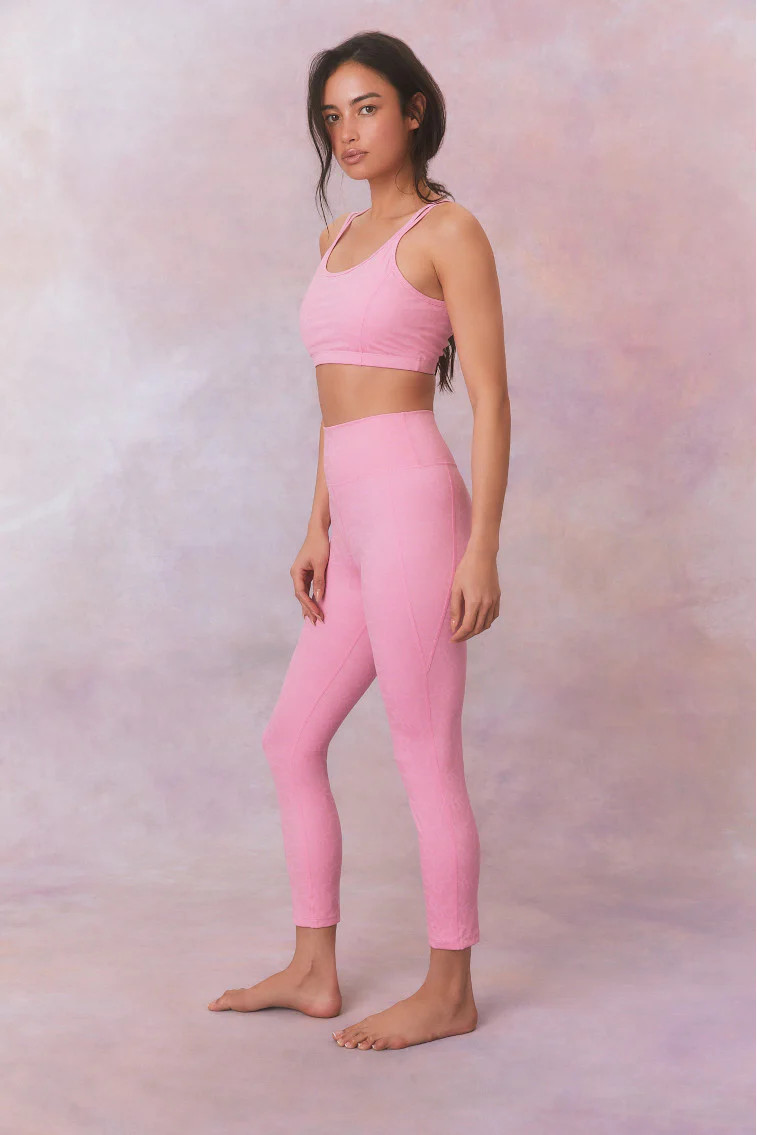 Highland High-Waisted Bow Print Active Legging | LoveShackFancy